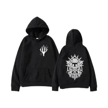 Imagem de Moletom Oversized Hollow Knight Para Homens E Mulheres, Casual, Moda, 
