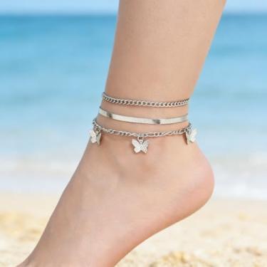 Imagem de Tornozeleira elegante e versátil para mulheres, uma peça elegante que facilita a expressão do estilo pessoal de maneira sutil e universalmente atraente no tornozelo
