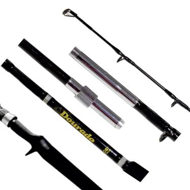 Imagem de Vara Dourado P/ Carretilha Ação Rápida 30lbs 1,65m Pesca Pesada
