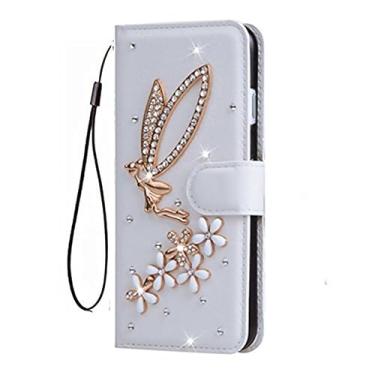 Imagem de XZDWH Capa para Samsung Galaxy A57 5G, capa protetora de couro brilhante com ranhuras para celular [suporte] [compartimentos para cartões] [fecho magnético] capa de telefone para Samsung Galaxy A57 5G