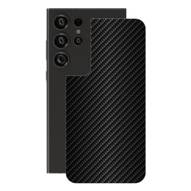 Imagem de Película para Samsung Galaxy S24 Ultra - Traseira de Fibra de Carbono Preta - Gshield