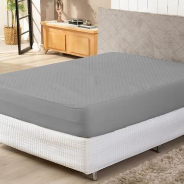 Imagem de Protetor Colchão Solteiro Impermeável Microfibra 170 Fios C/ Elástico 