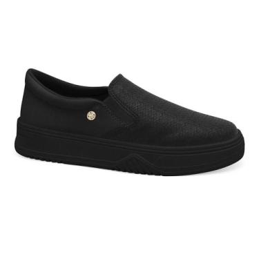 Imagem de Tênis Feminino Ramarim Casual Urbano Plataforma Confortável -, Preto, 