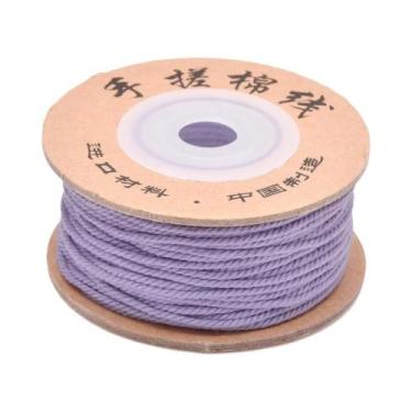 Imagem de Corda De Algodão Trançada De 3 Fios Para Macramê, Fio Para Miçangas, C