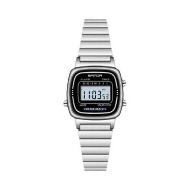 Imagem de Relógio Digital Elegante À Prova d'Água Com Display LED Para Mulheres 