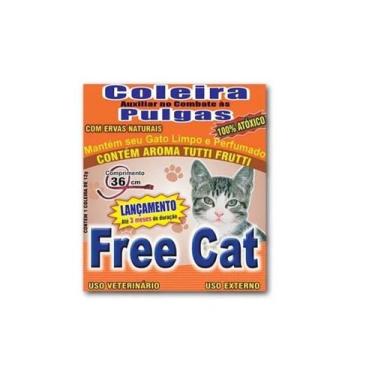 Imagem de Coleira Natural Antipulga Free Cat 36cm Gatos - Ferplast
