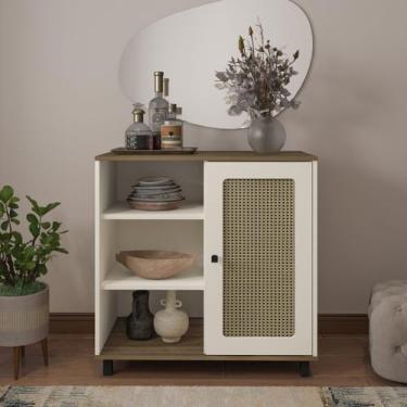 Imagem de Buffet 1 Porta Palhinha Rattan Charlotte - Artely