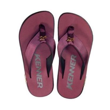 Imagem de Chinelo Sandália Kenner Kivah Gold Bordo-Masculino