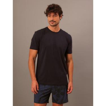 Imagem de Camiseta Masculina de Algodão Essentials Minimalista Calvin Klein Jeans - Azul Marinho-Masculino