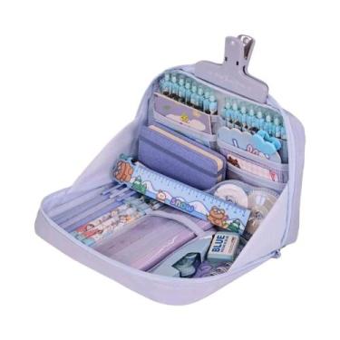 Imagem de Estojo De Lápis Multifuncional De Grande Capacidade Com 12 Camadas, Ab