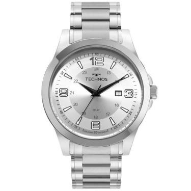 Imagem de Relógio Technos Masculino Racer Prata - 2115MKTS/1K