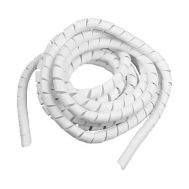 Imagem de Organizador De Fios E Cabos 10mm Branco 1,5 M Dn1575 Daneva