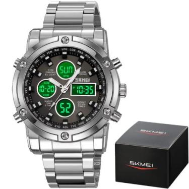 Imagem de Relógio Masculino Skmei 2556 Á Prova Dágua 30m Digital Esporte Luxo, P