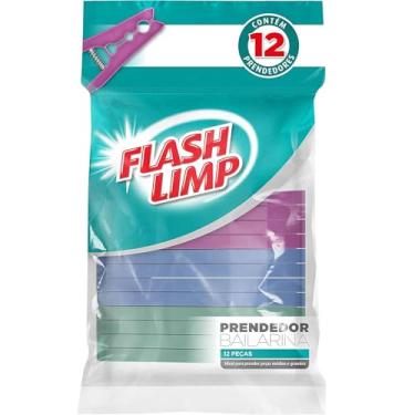 Imagem de Prendedor de roupas Classic 12 Peças, LAV6889,Flash Limp,