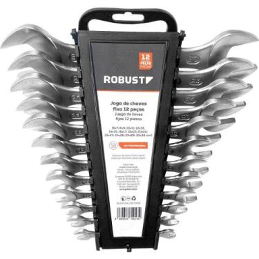 Imagem de Jogo de Chaves Fixas, 6,0 mm a 32,0 mm, com 12 Peças, S05125012 337001