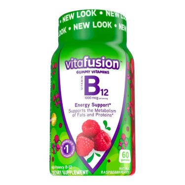 Imagem de Vitaminas Gomosas Vitafusion B12 1000Mcg Sabor Framboesa 60 Ct-Unissex