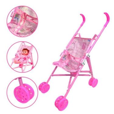 Imagem de Carrinho de Bebe Reborn Princesa Pica Pau  LOL