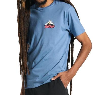 Imagem de Camiseta Volcom Cliff Side Azul Escuro-Masculino