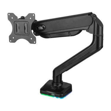 Imagem de Suporte Monitor Rgb Gamer Pistão A Gás Articulado 17 A 35 - PIX