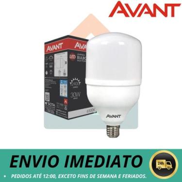 Imagem de Lâmpadas Kit Led Bulbo 30W 6500W Branco Frio Avant, 1 Lâmpada