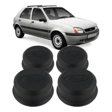 Imagem de Jogo 4 Calota Miolo Roda Escort Fiesta Courier Ka Preto - Congratulati