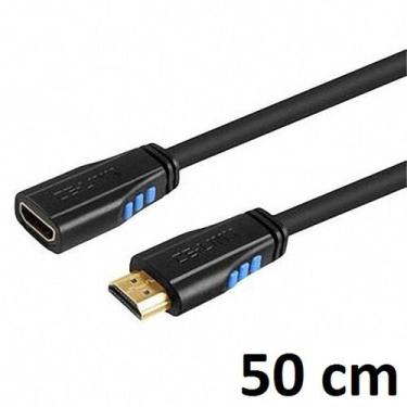 Imagem de Cabo Extensor Hdmi 2.0 50 Cm 4k Fêmea X Macho - Ce-link