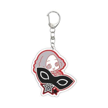 Imagem de Chaveiro Futaba Sakura Ann Takamaki Morgana Amamiya Ren, Placa De Acrí