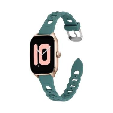Imagem de Pulseira De Silicone 20mm 22mm Para Amazfit GTS 2 3 4 GTS2 Mini GTR 4 