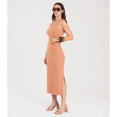 Imagem de Conjunto Feminino Regata e Saia Dianna Marrom-Feminino