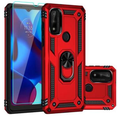 Imagem de Capa de telefone SKTGSLAMY para Moto G Pure/G Power 2022 com protetor 