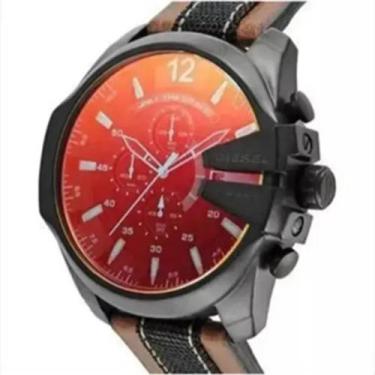 Imagem de Relógio Masculino Disel 4305a prova dagua, aço inox, Manual, Caixa, No