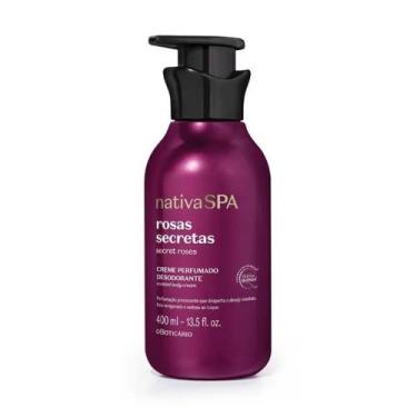 Imagem de Creme Perfumado Desodorante Corporal Rosas Secretas 400ml - Boticario
