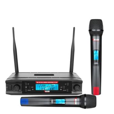 Imagem de Microfone sem Fio Duplo Novik UNK-660