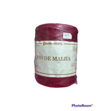 Imagem de Fio de Malha 500g Barbantextil - Barbantextil , vinho 