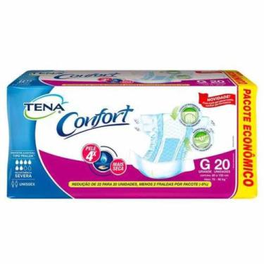Imagem de Fralda Geriátrica Tena Confort G com 20 Unidades