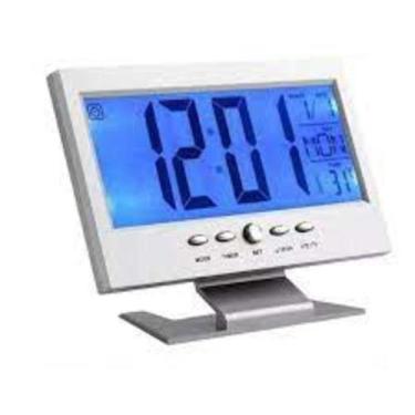 Imagem de Relogio despertador de mesa digital le8107 - LELONG