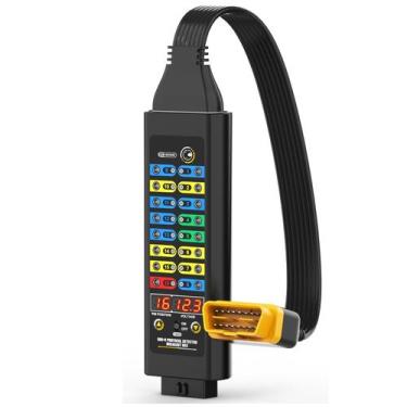 Imagem de Caixa de Breakout OBD2 LUTIFIX com resistor de 120, DC 12V/24V