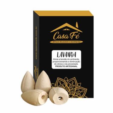Imagem de Incenso cascata lavanda cx c/12 - casa fé