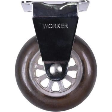 Imagem de Rodízio de Gel 440361 Fixo para Movimentação de Carga com Roda em Gel 
