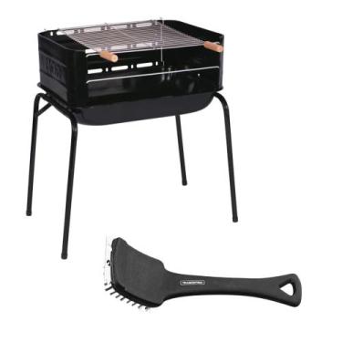 Imagem de COMP Kit Churrasco Mor Tramontina para Churrasqueiras - Espetinho + Li