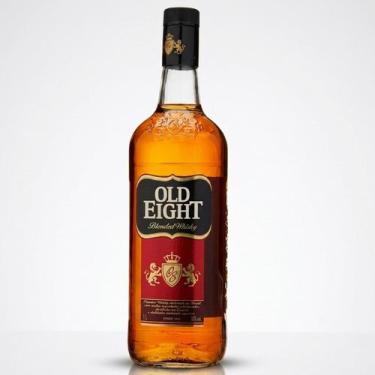 Imagem de Whisky Old Eight 1L Blend Tradicional Sabor Equilibrado Para Drinks e 