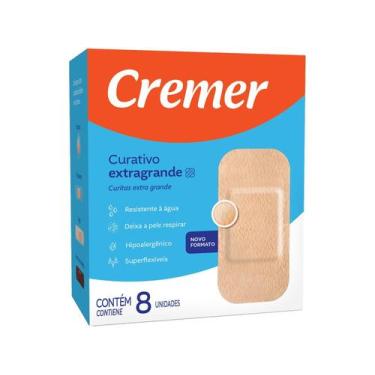 Imagem de CURATIVO CREMER EXTRA GRANDE C/8un CADA - KIT C/2un