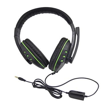 Imagem de Fone Ouvido Headset Gamer 7.1 P3 Microfone Compatível Com Playstation 4 Ps5 - Xbox One - Computador - Celular - Preto/Verde
