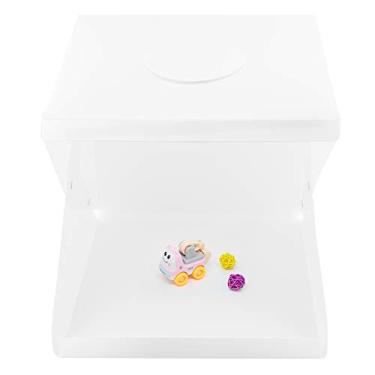 Imagem de Mini estúdio fotográfico, barraca de iluminação fotográfica durável, 1 conjunto 40x40x40cm para fotografia fotográfica