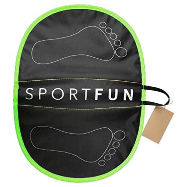 Imagem de Fancyes de portátil à d'água Wandteppich de de pés Wandteppich de aterramento roupas de piscina com alças para natação surf, Verde