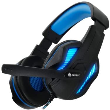 Imagem de Headset Gamer com Fio Thoth EG301BL Azul Evolut