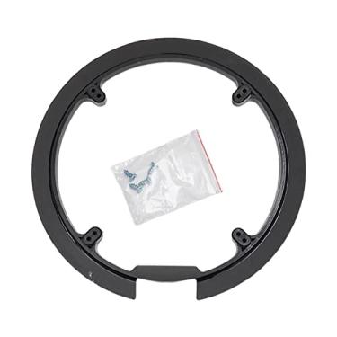 Imagem de Protetor de de pedivela 42-44T proteção leve com parafusos plástico accs capa de corrente para bike MTB
