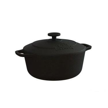 Imagem de Panela Mini Ferro Alça Ferro com Tampa Porção Petisco 12cm