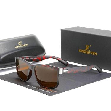 Imagem de Óculos de Sol Masculino Kingseven Esportivo ao Ar Livre Proteção Polarizados UV400 