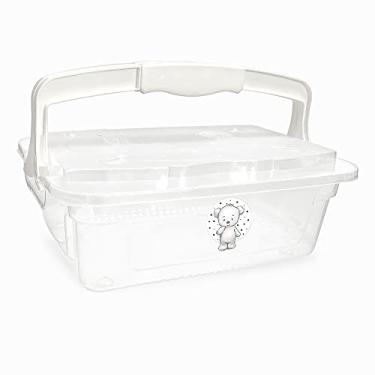 Imagem de Adoleta Bebê Organizador Infantil com Alça 5,6 Litros Transparente